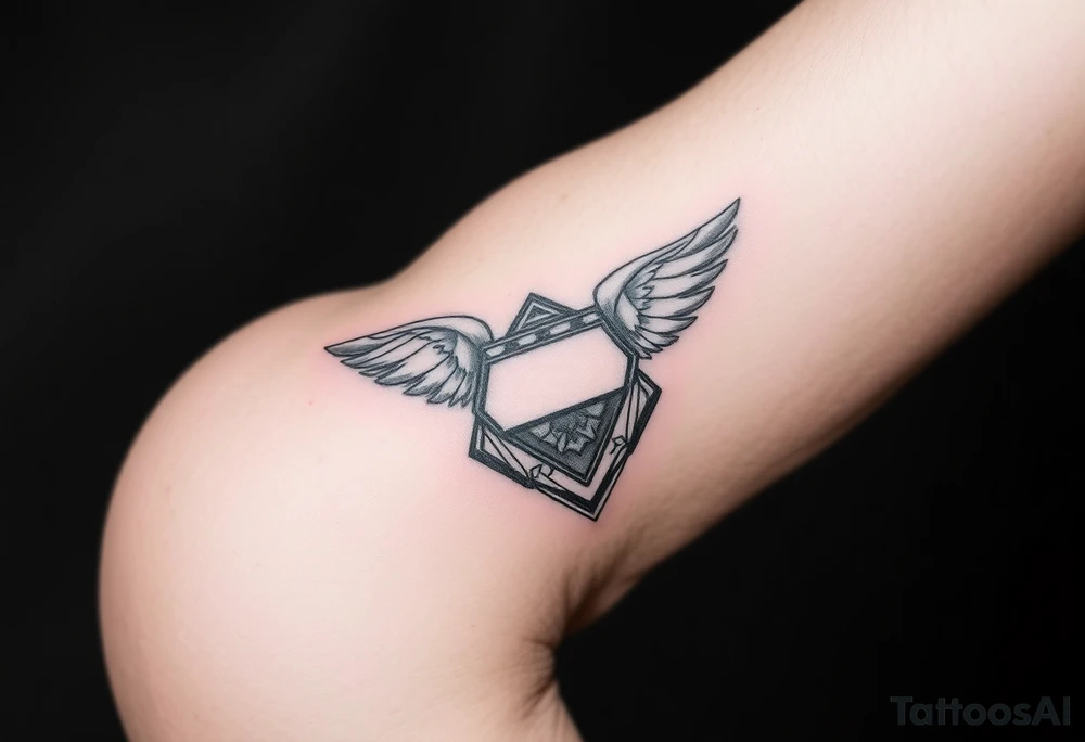A tattoo representing the embracement of homosexuality. self-discovery, freedom, and acceptance. Keep the design elegant, modern, and deeply meaningful. tattoo idea
