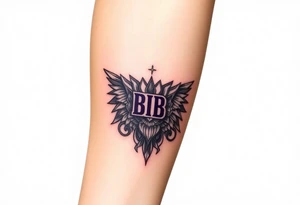 bib 2013 purple and gold tattoo idea