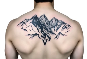 coal mountain tattoo idea