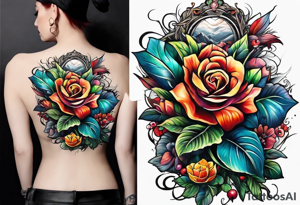 Cross tattoo idea