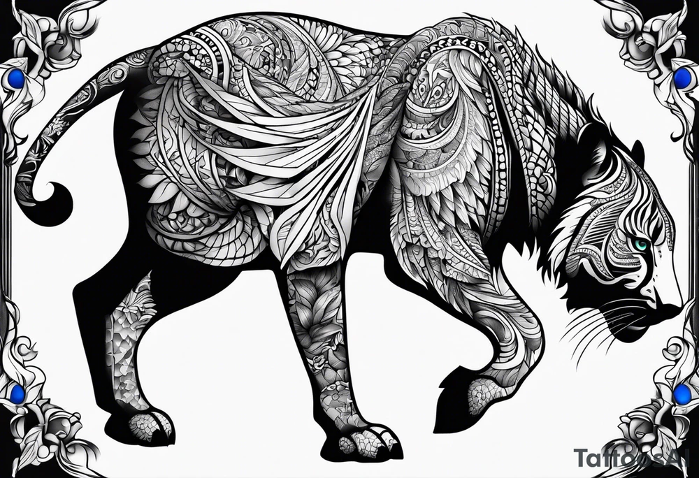 Animal tattoo idea