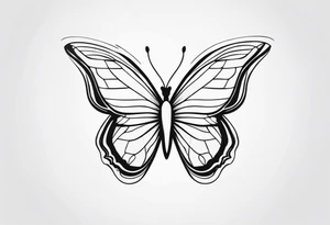 Butterfly tattoo idea