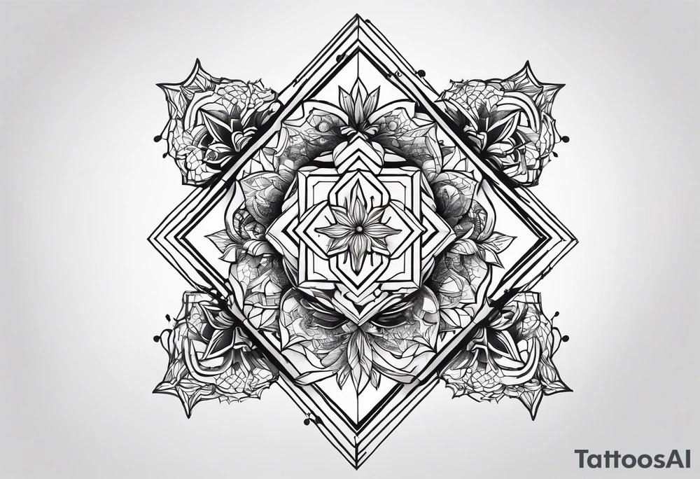 靜水流得很深 tattoo idea