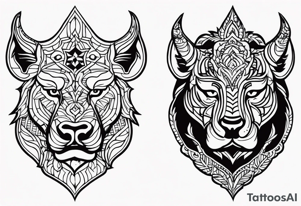 Agression tattoo design tattoo idea