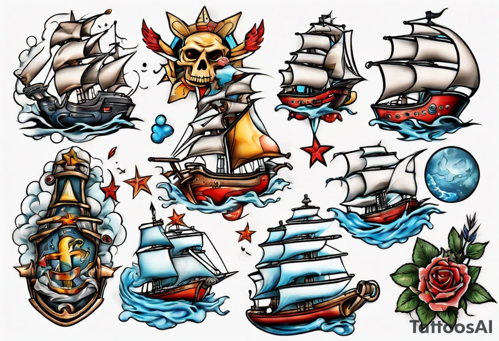 SHIP8 INC. tattoo idea