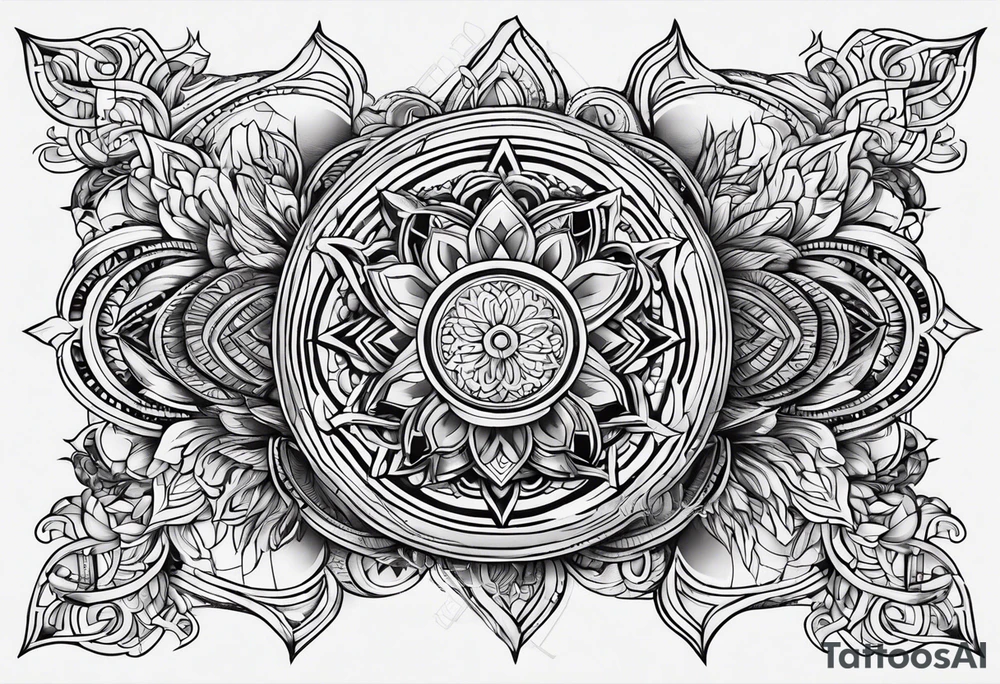 stop the mind and follow the soul tattoo idea