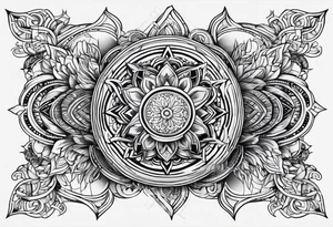stop the mind and follow the soul tattoo idea