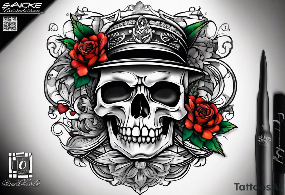 Music tattoo idea
