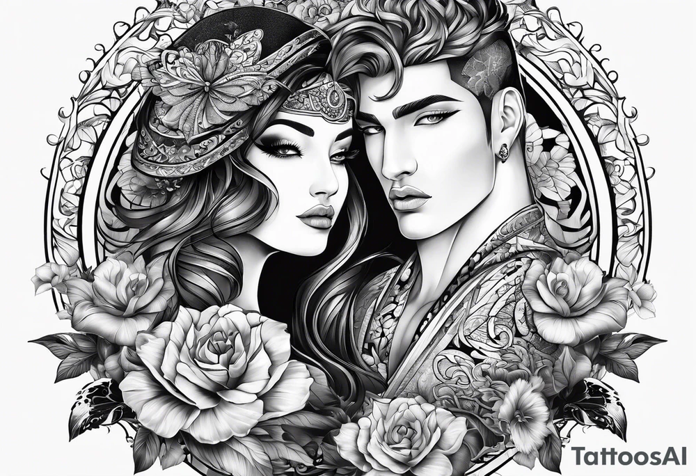 Ein Mann mit umhang tattoo idea