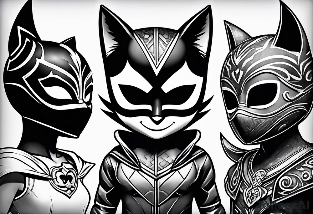 Pj masks tattoo idea