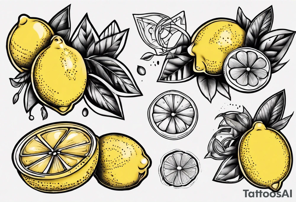 Lemon tattoo idea