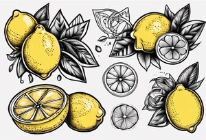 Lemon tattoo idea