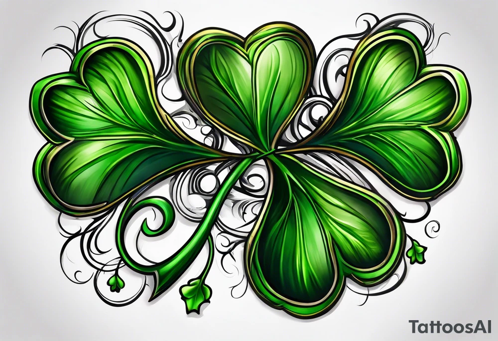 Shamrock tattoo idea
