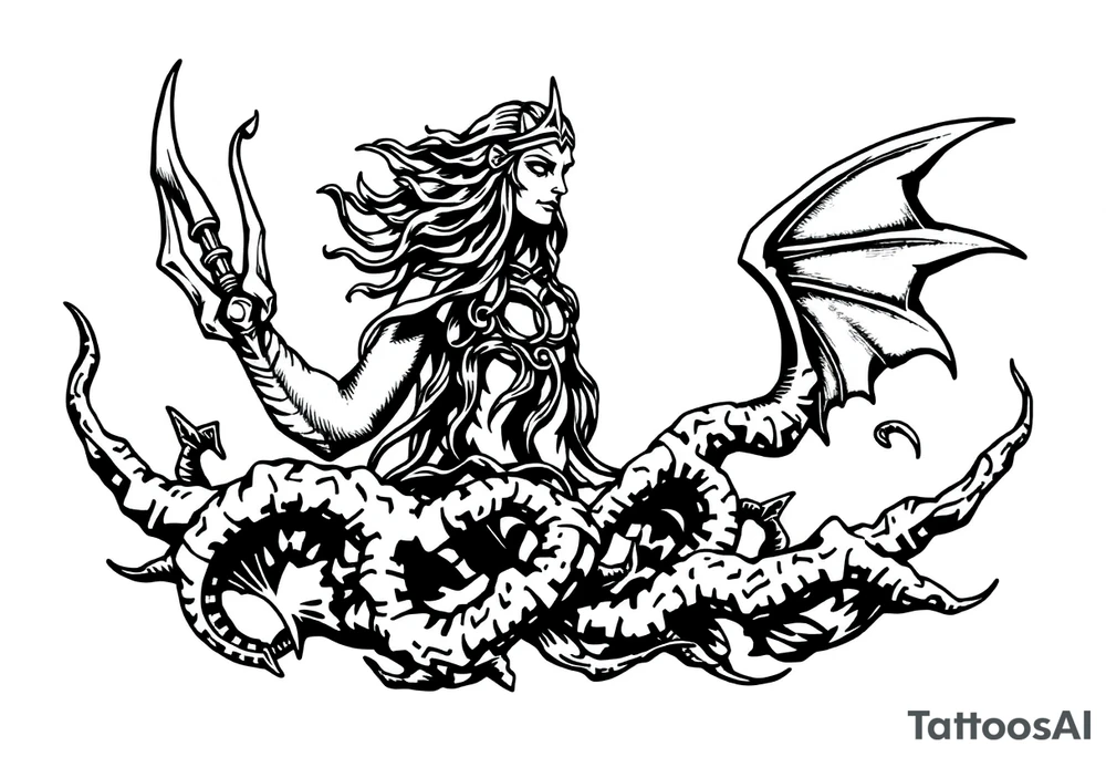 Atlantis tattoo idea