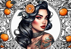 Clementine love tattoo idea