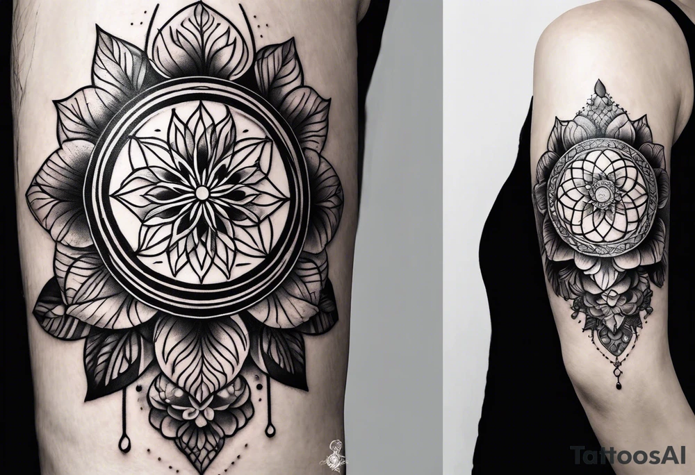 flower of life tattoo idea