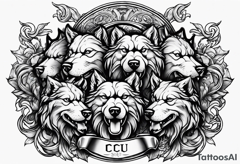 Cerberus tattoo idea