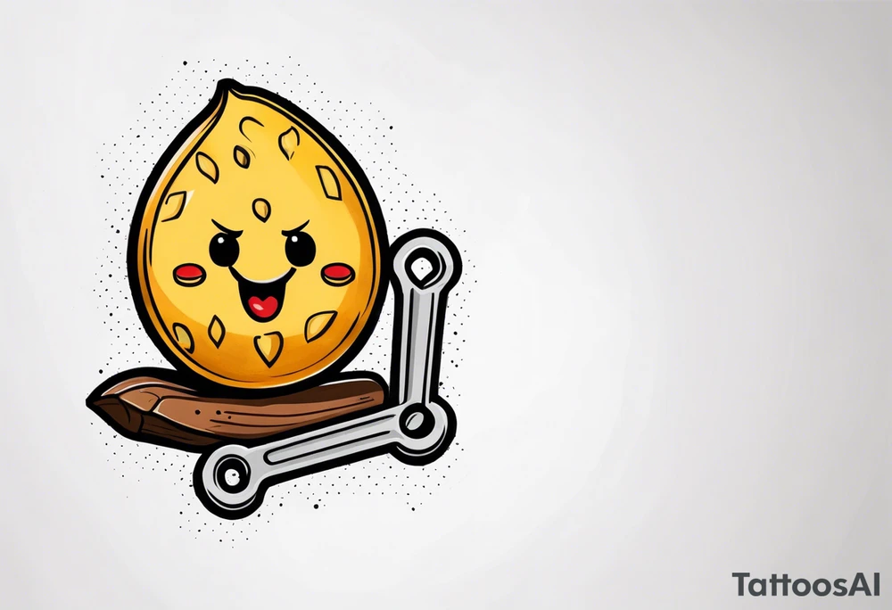Spud wrench tattoo idea