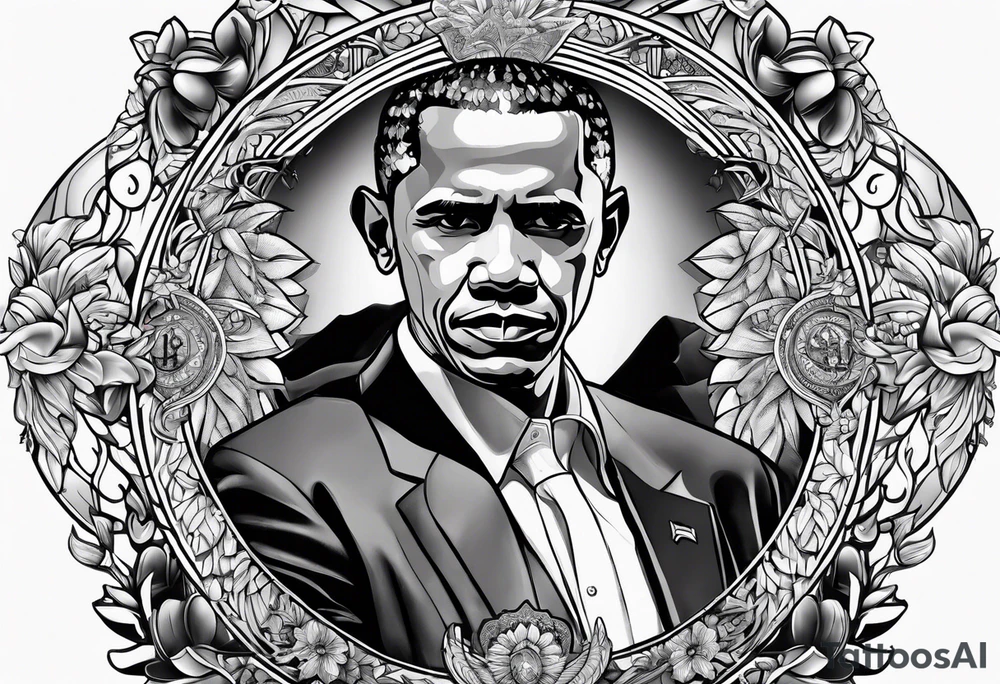 holy obama tattoo idea