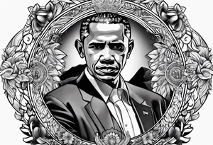 holy obama tattoo idea