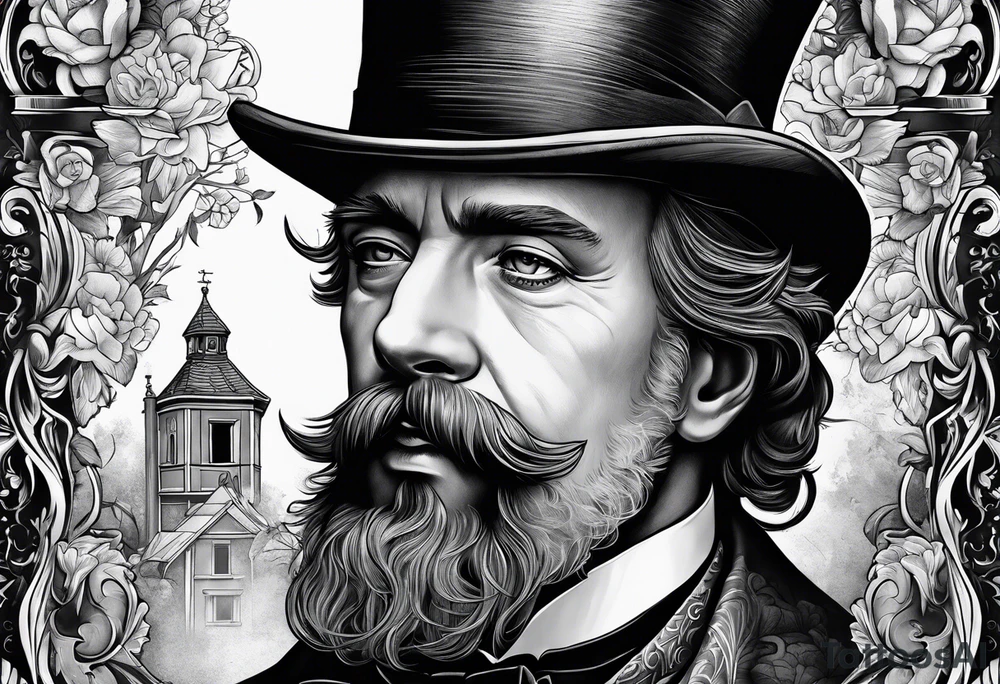 dickens tattoo idea