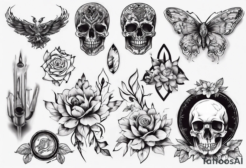 Скорбь за родителями tattoo idea