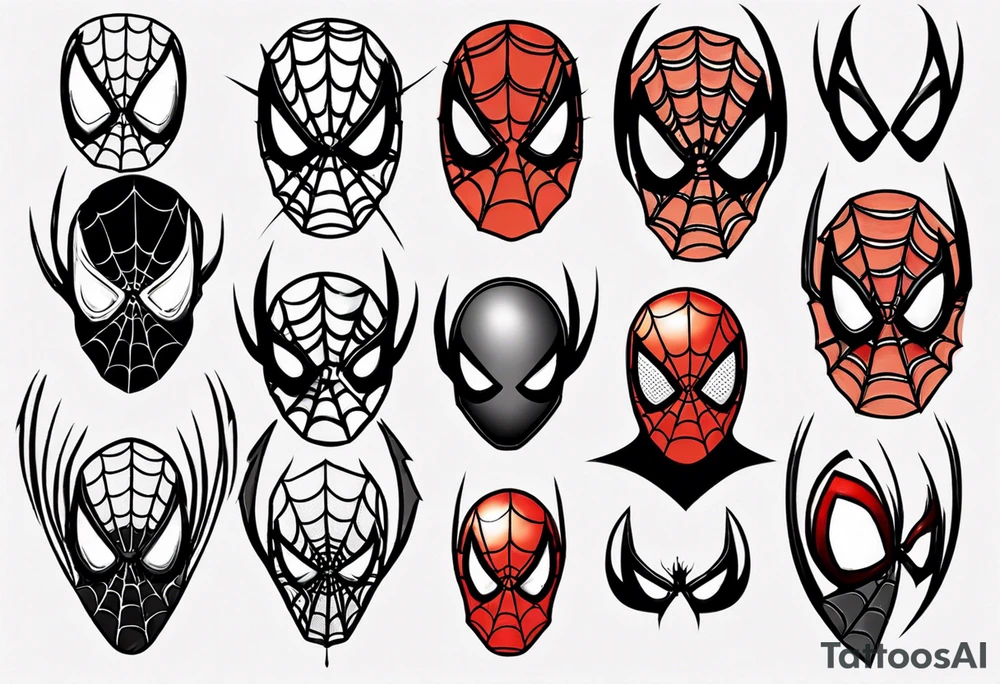 Spiderman tattoo idea