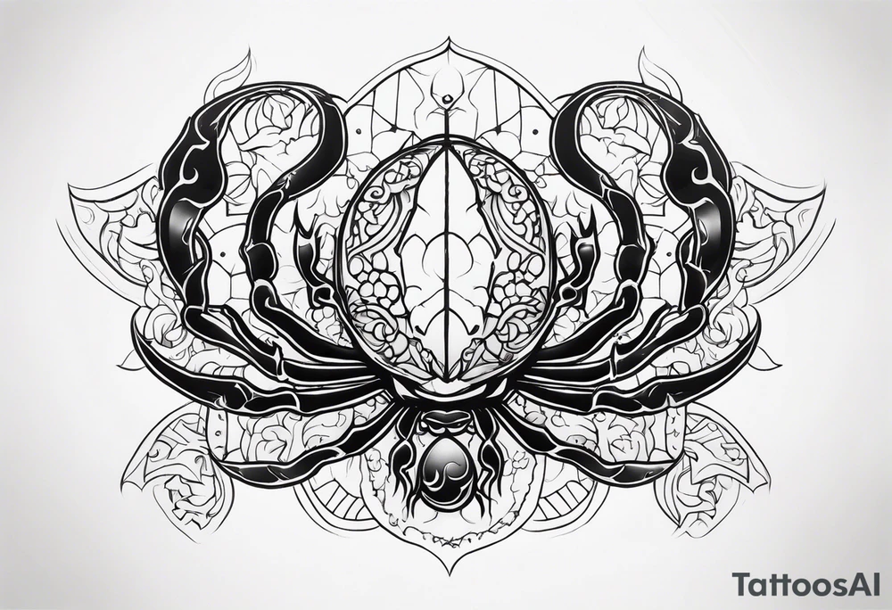 cancer tattoo idea