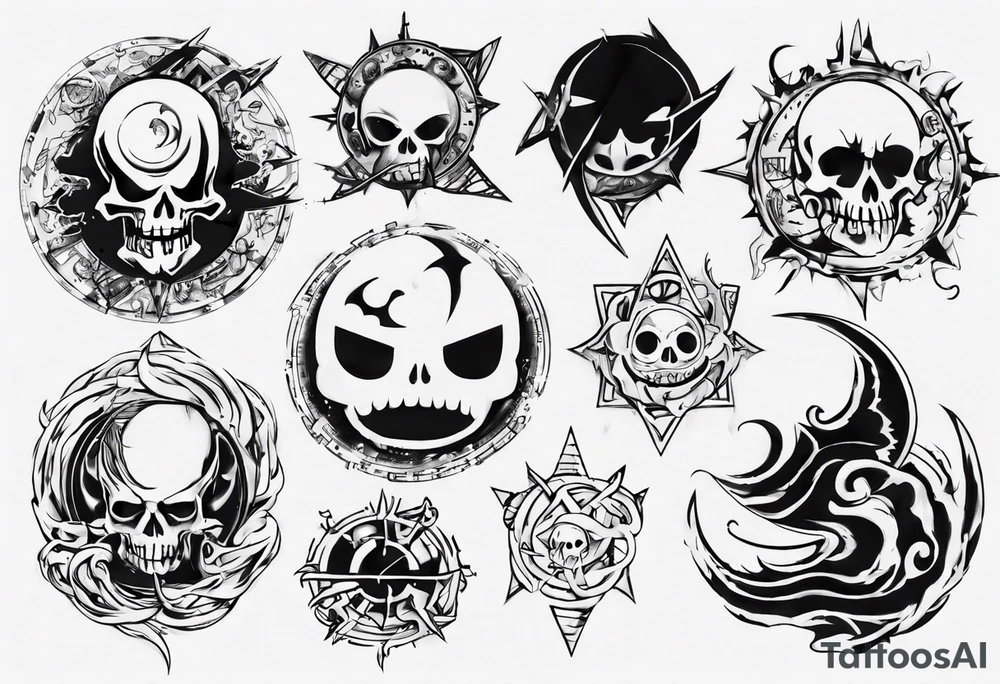 Soul eater tattoo idea