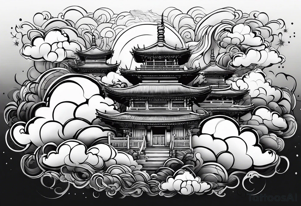 Clouds tattoo idea