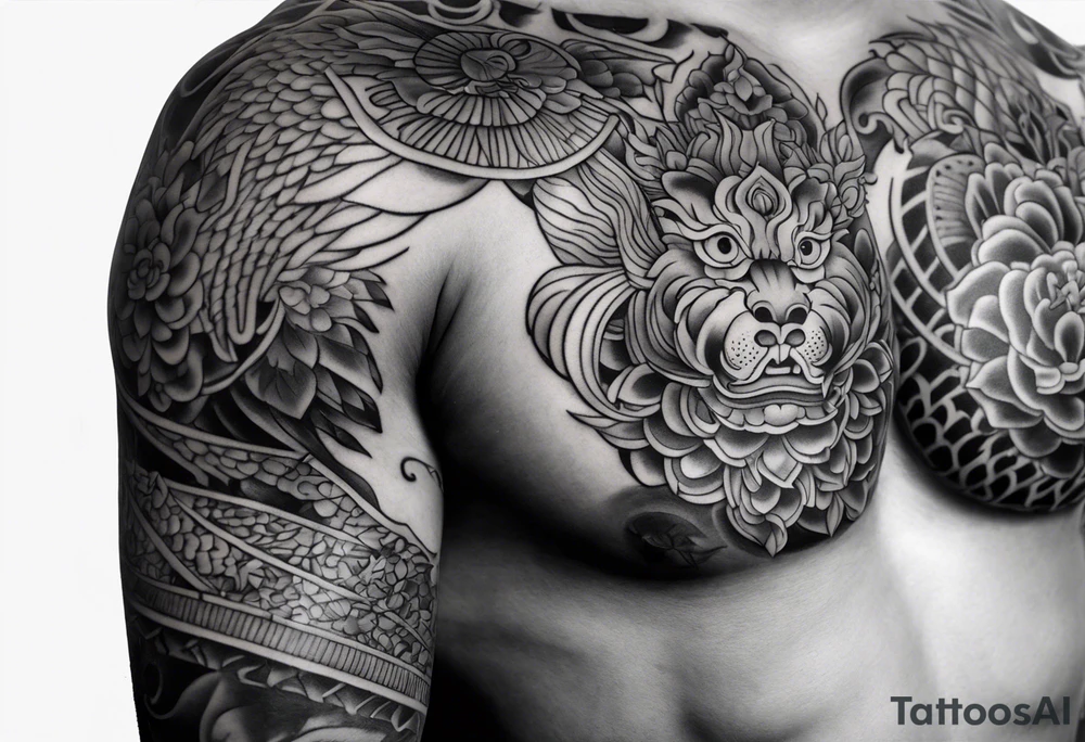Traditional Vietnamese tattoo idea