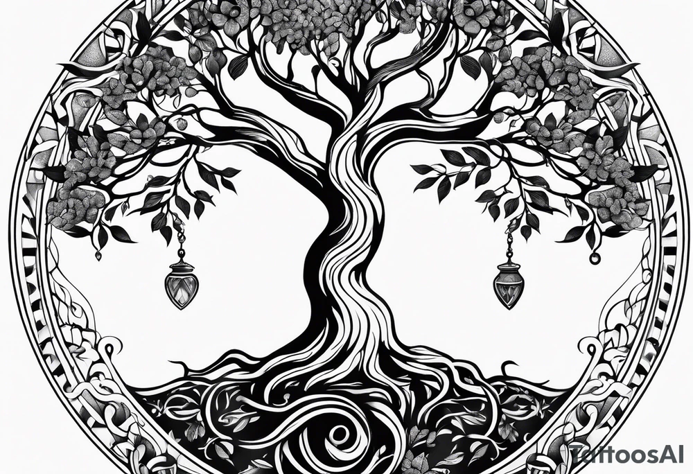 yggdrasil tattoo idea