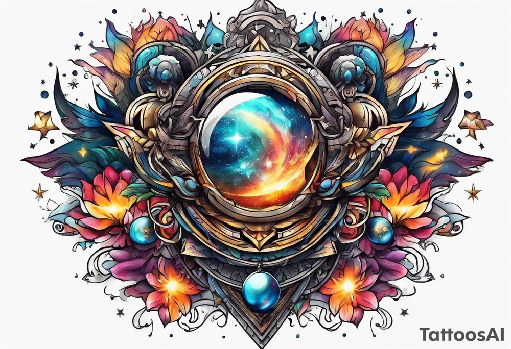 Supernova tattoo idea