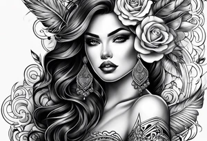 Donna chicano tattoo idea