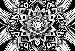 Candle alone in the darkness, a glimmer of hope. tattoo idea