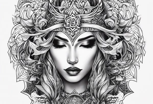 Law of good and evil tattoo idea