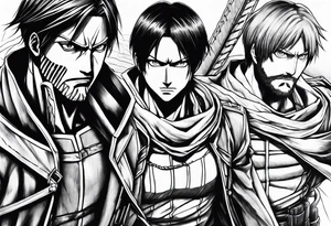 attack on titan tattoo idea