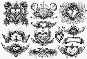 love bed tattoo idea