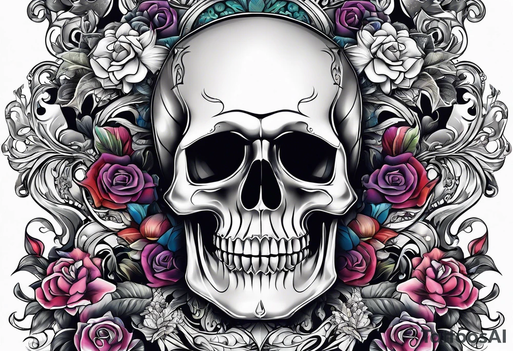 Autism, Skull tattoo idea