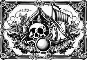 Neapolitan cards tattoo idea