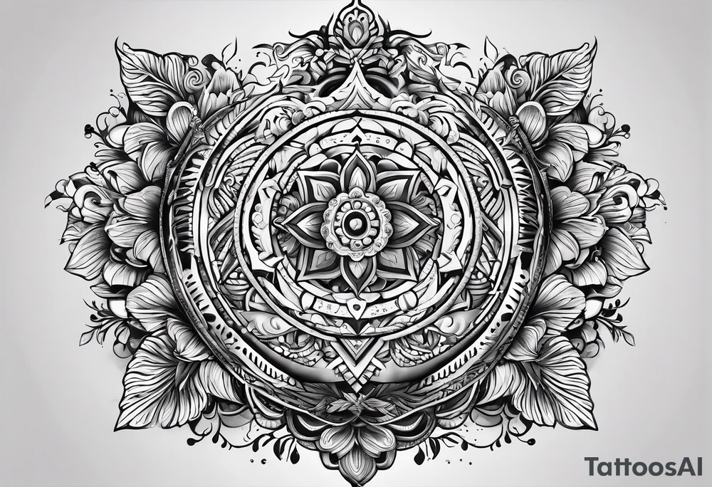 words say Hutting Est.2004 tattoo idea
