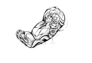 Feminine tattoos for
Women tattoo idea