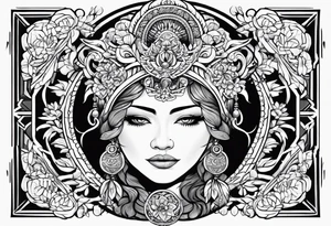 Symbol for mother Nordic tattoo idea