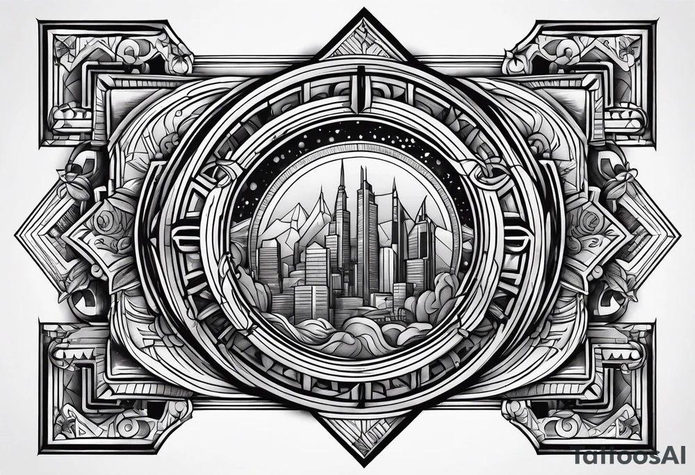 money tattoo idea