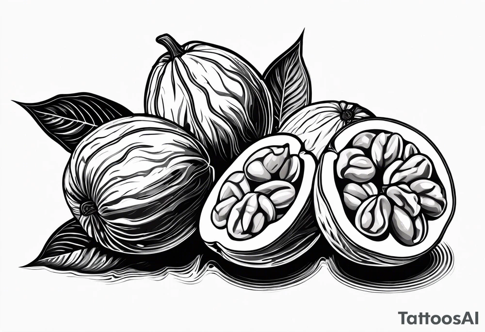 walnuts tattoo idea