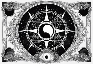 Astrology, Gemini, Natal Chart, angelic, soul mates, vision, planetary, the moon, third eye, armband tattoo idea