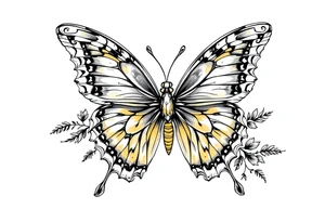 Butterfly tattoo idea