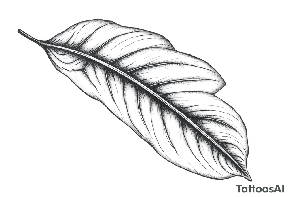 Bay leaf tattoo idea