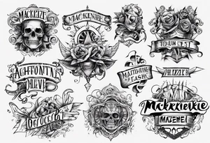 Mackenzie tattoo idea
