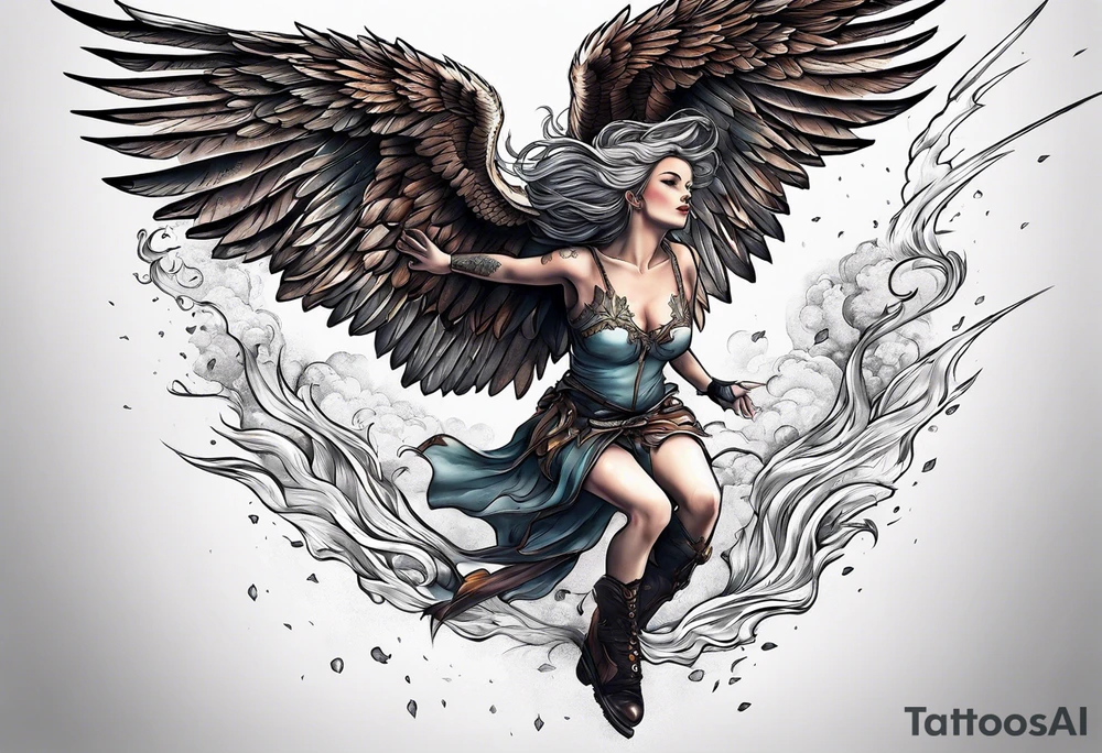 Icarus falling

include quote
let our scars fall in love tattoo idea